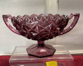 Amethyst double handed bowl