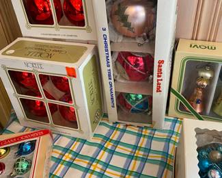 Vintage Christmas Ornaments