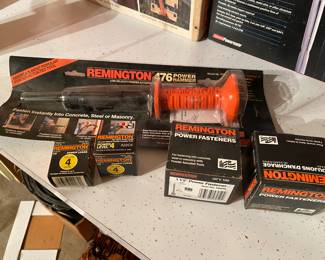 Remington 476 Power Hammer & Power fasteners and Power Loads