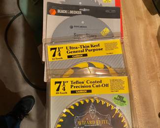 7 1/4" Saw Blades Tons of Blades to Choose From NEW