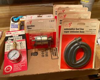 Lots of NEW Automotive parts Hoses, Gauges & Filters