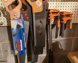 Hand Saws & Steel Bar Clamps