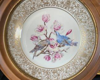 Lenox 1972 Mountain Bluebird Annual Limited Edition of Boehm Birds Collectible Plate