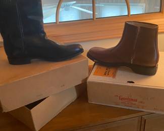New Men's Boots size 11 & 12 NIB