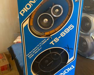 Vintage Pioneer Ts-695 Ts-698 6x9 Car Stereo Speaker Grills KP KE Old School