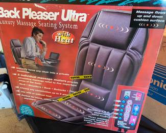 Homedics Back Pleaser Ultra Luxury Massage System with heat