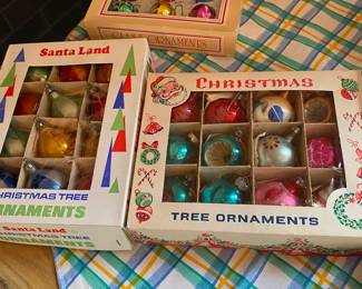 Vintage Christmas Ornaments