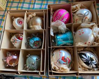 Vintage Christmas Ornaments
