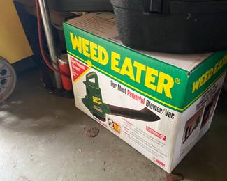 Weed Eater Electric Blower Vac NIB