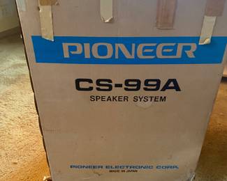Pioneer CS-99A -100W 5-way, 6 driver loudspeaker system NIB (2)