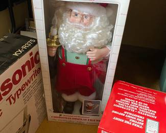 Vintage Telco The Original Motion-ettes of Christmas Santa Claus Animated 