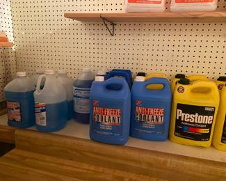 New Gallons of Anti-Freeze & Windshield Washer fluid