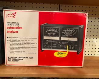 Sears Sequential Dual Meter Automotive Analyzer NEW in BOX
