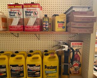New Gallons of Anti-Freeze & Fire Extinguisher