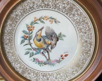 Lenox 1973 Meadowlark Annual Limited Edition of Boehm Birds Collectible Plate