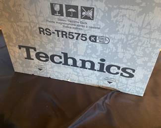 Technics RS-TR575 - Double Stereo Cassette Deck NIB