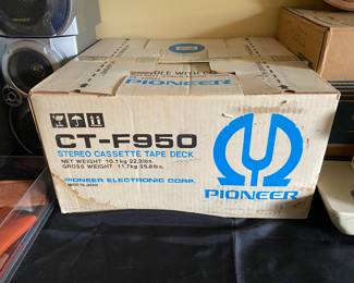 Pioneer CT-F950 Stereo Cassette Tape Deck NEW IN BOX