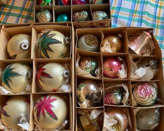 Vintage Christmas Ornaments