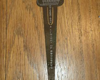 Chicago 1934 A Century of progress Letter opener