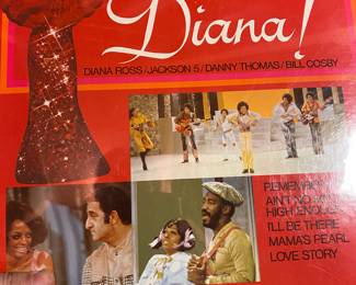 LP Diana Original TV Soundtrack Vinyl Record