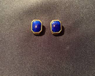 Christian Dior Vintage Resin clip on earrings