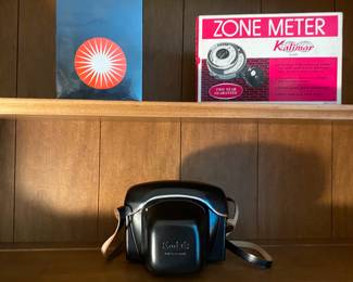 Vintage Kodak Camera with camera case with strap