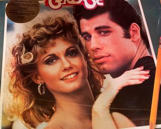 LP Grease Soundtrack Vinyl Record