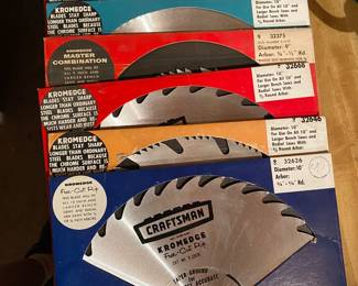 Craftsman 10" (1 - 9"Blade) Saw Blades Tons of Blades to Choose From NEW