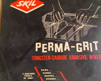 Skil Perma-Grit Tungsten -Carbide abrasive Wheel