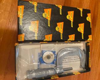 Vintage Brown & Sharpe Mfg. Co Machinist Tools