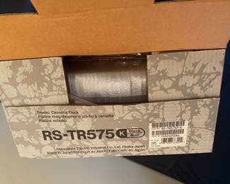 Technics RS-TR575 - Double Stereo Cassette Deck NIB