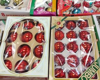 Vintage Christmas ornaments