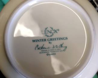 Lenox winter greetings