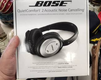 Bose. Noise canceling headphones