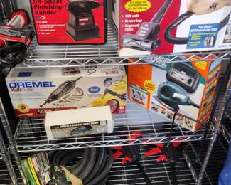 Dremel. Sanders clamps. and more