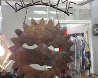 Awesome welcome sign