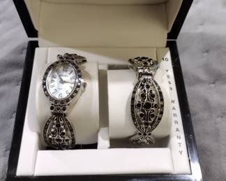 Kessaris watch and bracelet set