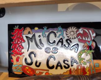 Micasa es Su Casa decorative ceramic tile 
