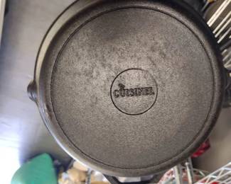 Cast iron pan.