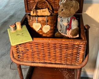 Vintage Wicket Stand, Boyds Bear  More