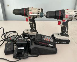 Porter Cable 20v Lithium Drills 