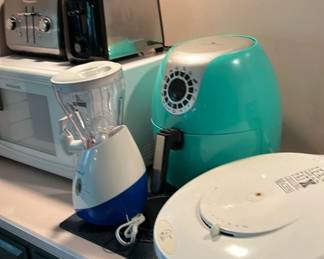 Microwave, Toasters, George Foreman Air Fryer