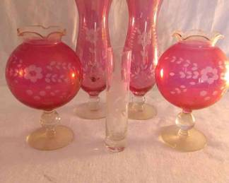 Pink Glassware