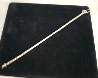 Sterling Silver Tennis Bracelet 