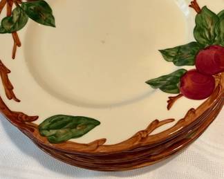 Franciscan Apple Luncheon Plates 