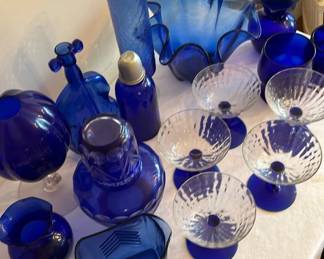 Cobalt Blue Vase Stemware And More