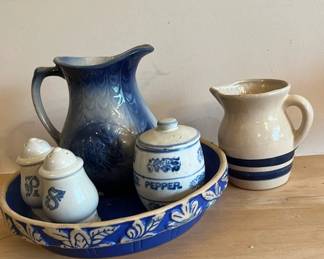 Clay city pottery Crockery Pitchers, Bowl  More