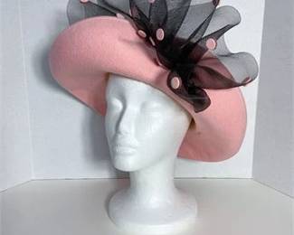 Deborah Pink Wool Ladies Hat 