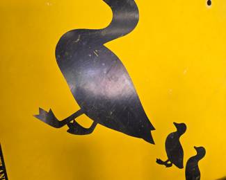Duck Crossing Sign 