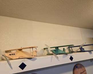 Vintage Wood Airplanes 